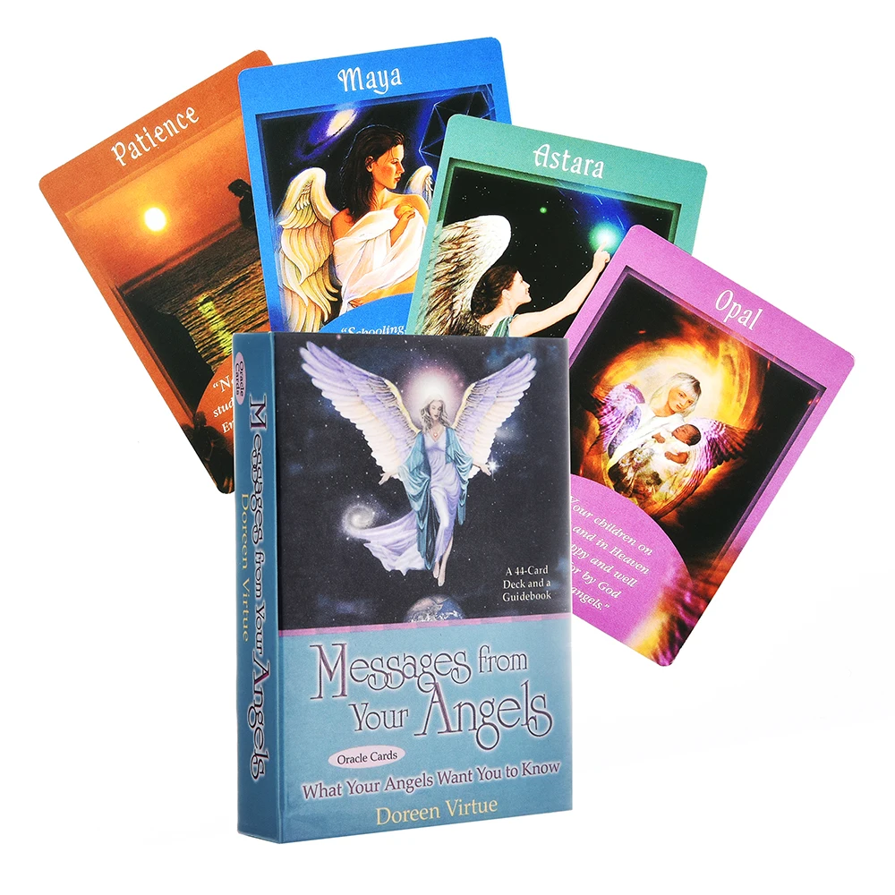 Messages from Your Angels What Your Angels Want You to Know Tarot Oracle Cards Board Game Toys Collectible for Children Gifts
Messages from Your Angels What Your Angels Want You to Know Tarot Oracle Cards Board Game Toys Collectible for Children Gifts