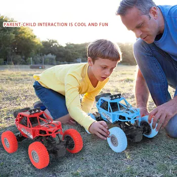 1:16 4WD RC Car High Speed Climbing Off-road Vehicle Rechargeable Remote Control Stunt Bigfoot Car For Kids Toy
1:16 4WD RC Car High Speed Climbing Off-road Vehicle Rechargeable Remote Control Stunt Bigfoot Car For Kids Toy