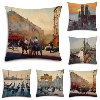 Street Character Pattern Pillow Case Throw Pillowcase Cotton Linen Printed Pillow Covers For Office Home Sofa Decor
Street Character Pattern Pillow Case Throw Pillowcase Cotton Linen Printed Pillow Covers For Office Home Sofa Decor