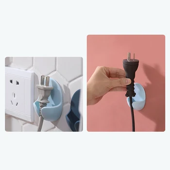 2pcs Strong Adhesive Plug Holder Sticky Hooks Wall Storage Hook Power Plug Socket Holder Multi-function Wall Storage Hooks
2pcs Strong Adhesive Plug Holder Sticky Hooks Wall Storage Hook Power Plug Socket Holder Multi-function Wall Storage Hooks