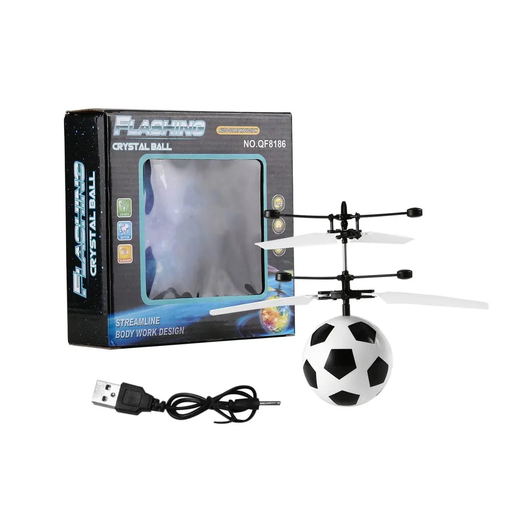 Light Weight Infrared Induction Flying Flash Disco Magic LED Football Stage Lamp Helicopter Children Toy Gift for Kids
Light Weight Infrared Induction Flying Flash Disco Magic LED Football Stage Lamp Helicopter Children Toy Gift for Kids