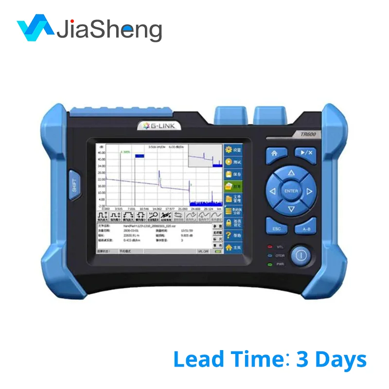 GLINK OTDR TR600 32/30dB SM 1310/1550 OTDR Optical Time Domain Reflectometer Fiber Optic OTDR with Touch Scre
GLINK OTDR TR600 32/30dB SM 1310/1550 OTDR Optical Time Domain Reflectometer Fiber Optic OTDR with Touch Scre
