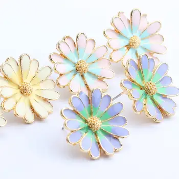 Sanying M458 Color fresh zinc alloy handmade diy flower-shaped earrings for jewelry earrings making accessories 10pcs/lot
Sanying M458 Color fresh zinc alloy handmade diy flower-shaped earrings for jewelry earrings making accessories 10pcs/lot