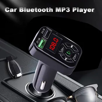 A9 Bluetooth Car MP3 Player FM Transmitter Handsfree Car Kit Adapter 5V 3.1A USB Charger With TF/U Disk Audio Music Player
A9 Bluetooth Car MP3 Player FM Transmitter Handsfree Car Kit Adapter 5V 3.1A USB Charger With TF/U Disk Audio Music Player
