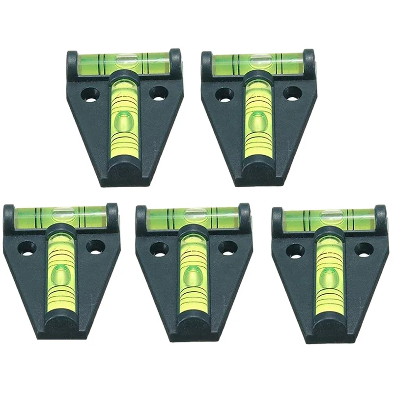 5 x RV T Spirit Level, Cross Check Bubble Level for RVs, Tripods, Machines, Furniture, Trailers
5 x RV T Spirit Level, Cross Check Bubble Level for RVs, Tripods, Machines, Furniture, Trailers