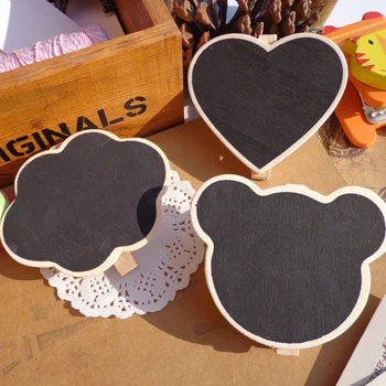 5pcs Heart Shape Mini Wooden Blackboard Clips Cute Bear Photo Memo Peg Pin DIY Craft Chalkboard Clips Office School Supplies
5pcs Heart Shape Mini Wooden Blackboard Clips Cute Bear Photo Memo Peg Pin DIY Craft Chalkboard Clips Office School Supplies
