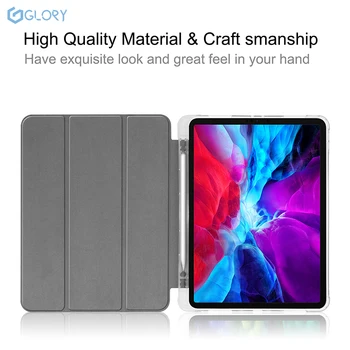 New Smart sleep wake up Tablet Case for iPad Pro 11" 12.9" 2018 2020 Transparent Back Cover With Pencil holder TPU Cases
New Smart sleep wake up Tablet Case for iPad Pro 11" 12.9" 2018 2020 Transparent Back Cover With Pencil holder TPU Cases