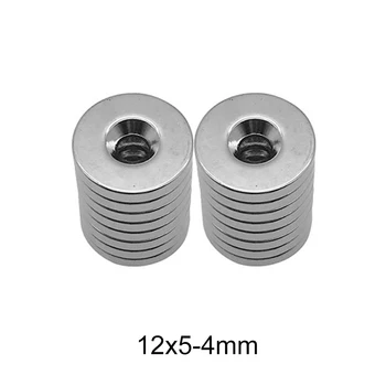 10~100pcs 12x5-4 mm Powerful Magnets 12*5 mm Hole 4 mm Stong Permanent Round Countersunk Neodymium Magnetic Magnet Disc 12*5-4 m
10~100pcs 12x5-4 mm Powerful Magnets 12*5 mm Hole 4 mm Stong Permanent Round Countersunk Neodymium Magnetic Magnet Disc 12*5-4 m