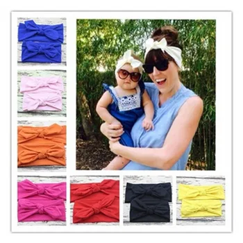 2Pcs/Pair Kid Girls Mother Daughter Rabbit Ears Bow Hair Bands Cloth Headband Bowknot Headwear For Girls Children Headdress 
2Pcs/Pair Kid Girls Mother Daughter Rabbit Ears Bow Hair Bands Cloth Headband Bowknot Headwear For Girls Children Headdress