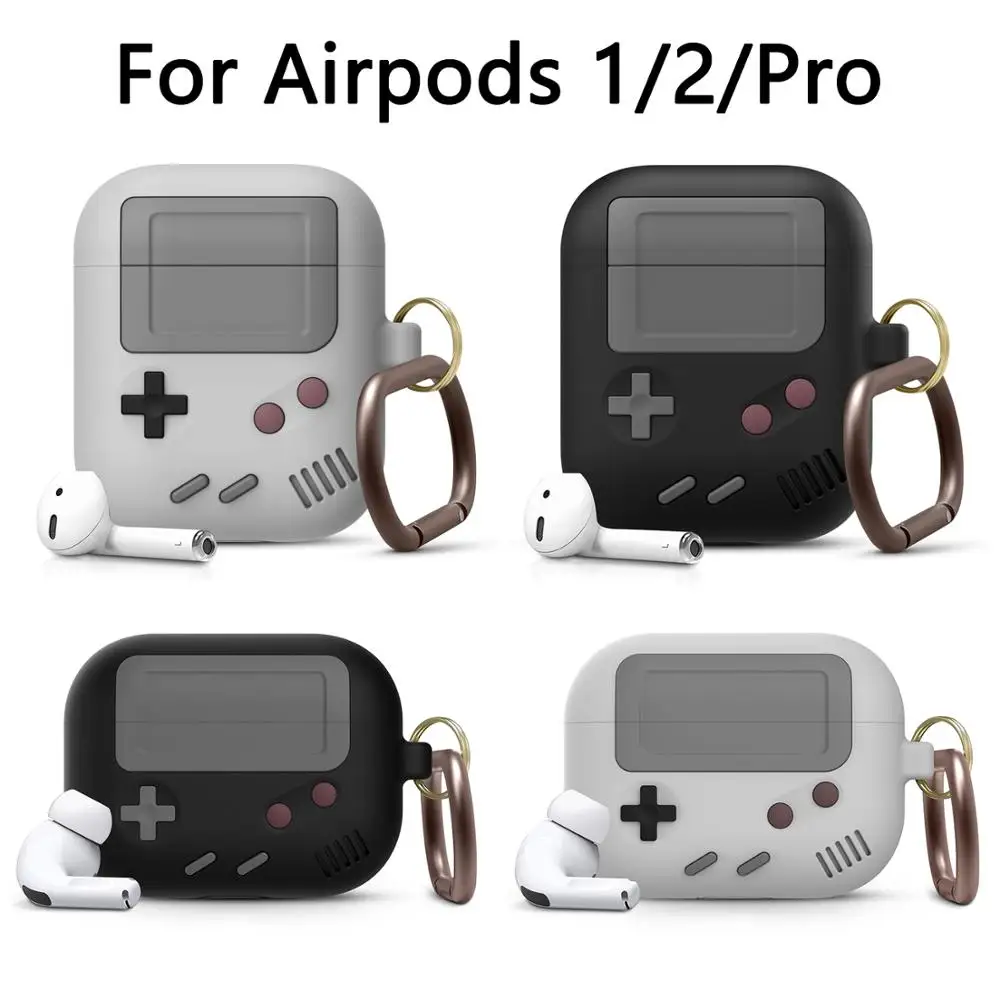 Silicone Earphone Case For Airpods 2 Protective Case For Apple airpods Pro 3 Wireless Bluetooth 3D Game Console Shockproof Cover
Silicone Earphone Case For Airpods 2 Protective Case For Apple airpods Pro 3 Wireless Bluetooth 3D Game Console Shockproof Cover