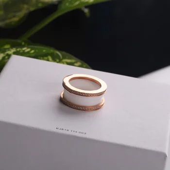 Bulgarian Fashion Charm Ring Ring 925 Silver Ring, Men's Ring Women's Ring Ring Set Ceramic Zircon Ring Jewelry Gift with LOGO
Bulgarian Fashion Charm Ring Ring 925 Silver Ring, Men's Ring Women's Ring Ring Set Ceramic Zircon Ring Jewelry Gift with LOGO