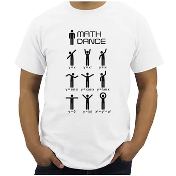 Men Math Dance T-Shirts Mathematical Mathematics Funny Round Neck Short Sleeve Tops Tees Funny Humor T Shirt Casual Clothing
Men Math Dance T-Shirts Mathematical Mathematics Funny Round Neck Short Sleeve Tops Tees Funny Humor T Shirt Casual Clothing