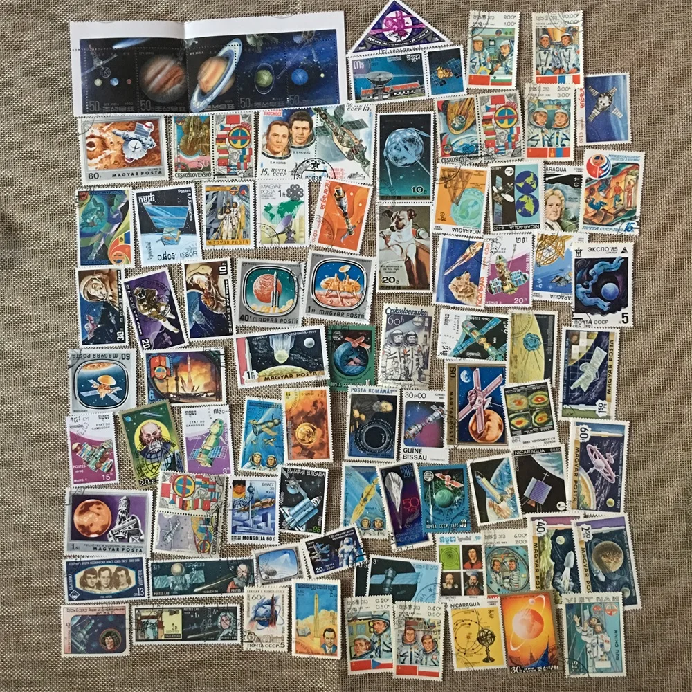 50Pcs/Set Astronaut Space Satellite Different From Many Countries NO Repeat with Unused Postmark Postage Stamps for Collecting
50Pcs/Set Astronaut Space Satellite Different From Many Countries NO Repeat with Unused Postmark Postage Stamps for Collecting