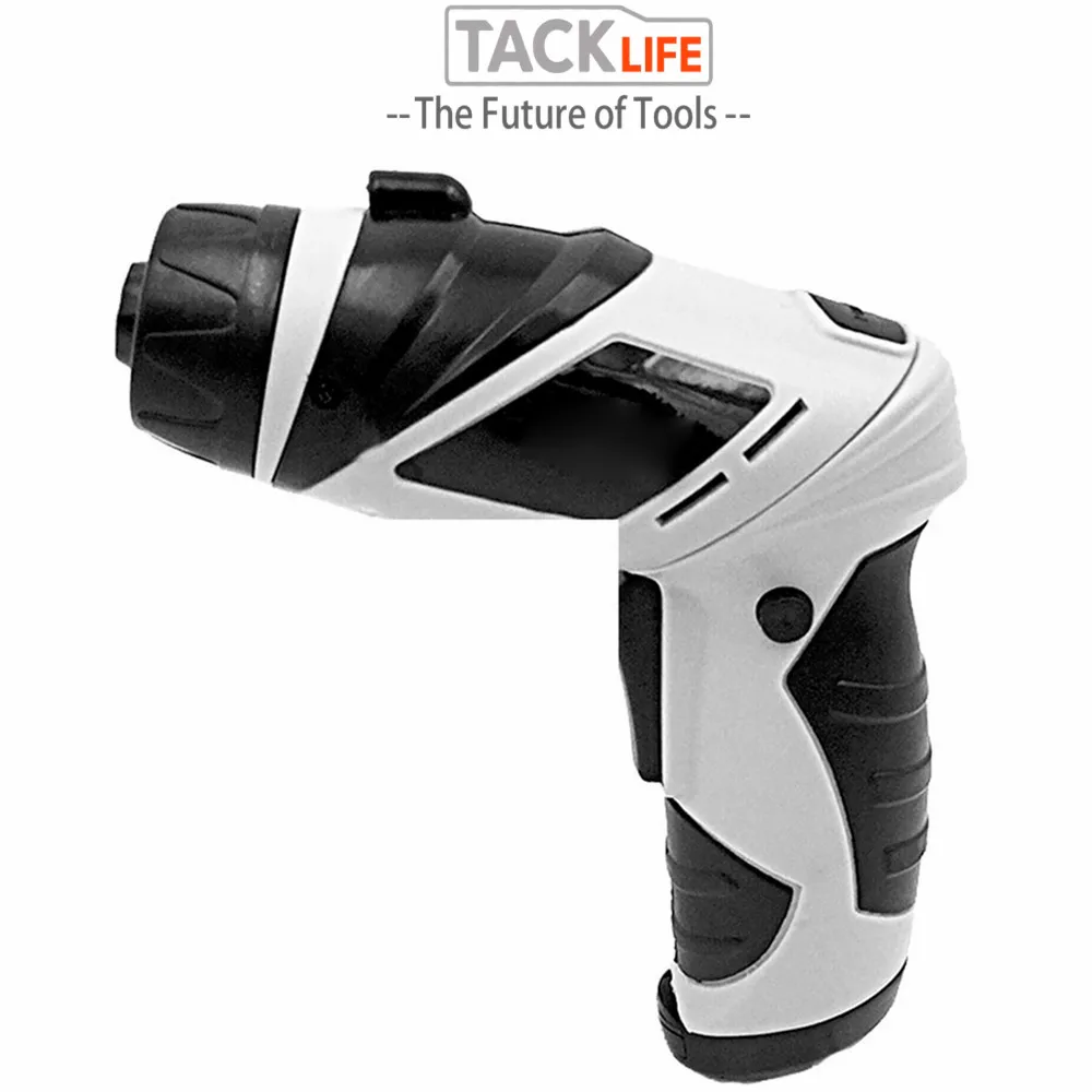TACKLIFE 45pcs/Set Cordless Electric Screwdriver Household Rechargeable Battery Screwdriver with Twistable Handle with LED Torch
TACKLIFE 45pcs/Set Cordless Electric Screwdriver Household Rechargeable Battery Screwdriver with Twistable Handle with LED Torch