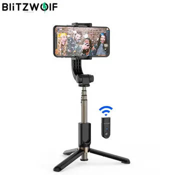 BlitzWolf BW-BS12 One-Axis Gimbal Stabilizer bluetooth Remote Control Tripod with Anti-shaking Automatic Balance Gimbal Tripod
BlitzWolf BW-BS12 One-Axis Gimbal Stabilizer bluetooth Remote Control Tripod with Anti-shaking Automatic Balance Gimbal Tripod