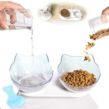 Non-slip Cat Bowls Double Pet Bowls With Raised Stand Pet Food And Water Bowls For Small Cats Dogs Feeders Pet Products Cat Bowl
Non-slip Cat Bowls Double Pet Bowls With Raised Stand Pet Food And Water Bowls For Small Cats Dogs Feeders Pet Products Cat Bowl