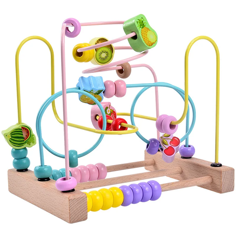 Children Bead-stringing Toy Beaded Bracelet 6-12 Month Baby Infants Educational Toy Building Blocks 0-3 a Year of Age Early Educ
Children Bead-stringing Toy Beaded Bracelet 6-12 Month Baby Infants Educational Toy Building Blocks 0-3 a Year of Age Early Educ