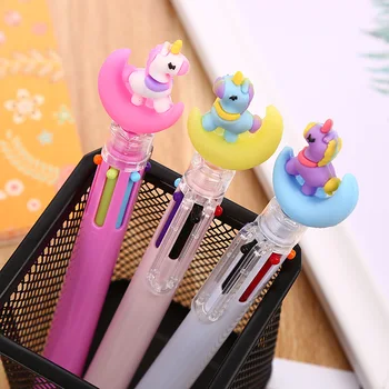 6 color Multi Function Pen Cute Cartoon Unicorn Flamingo Girl Heart Color Ballpoint Pen School Office Supply Gift one pcs
6 color Multi Function Pen Cute Cartoon Unicorn Flamingo Girl Heart Color Ballpoint Pen School Office Supply Gift one pcs