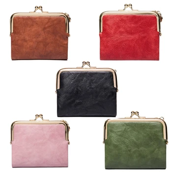 Women Bifold PU Leather Coin Card Wallet Key Ring Mini Pouch Vintage Purse Small Change Bag
Women Bifold PU Leather Coin Card Wallet Key Ring Mini Pouch Vintage Purse Small Change Bag