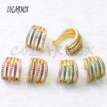 3 Pair Colorful round earrings mix color cilp earrings Gift for lady elegant Crystal earrings wholesale earring50789
3 Pair Colorful round earrings mix color cilp earrings Gift for lady elegant Crystal earrings wholesale earring50789