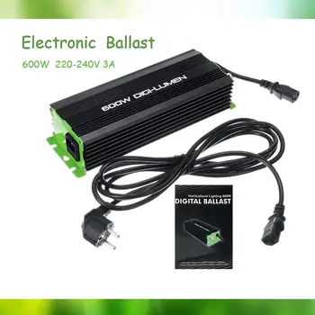 600W Digital Ballasts For Garden Planter Grow Lights HPS MH Bulbs Electronic Dimmable EU PLUG 3A 220-240V
600W Digital Ballasts For Garden Planter Grow Lights HPS MH Bulbs Electronic Dimmable EU PLUG 3A 220-240V