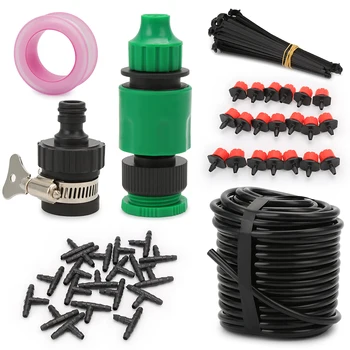 20m adjustable Drip Irrigation Automatic Watering Watering System Kit Garden Irrigation Watering Micro Drip Irrigation Drip
20m adjustable Drip Irrigation Automatic Watering Watering System Kit Garden Irrigation Watering Micro Drip Irrigation Drip