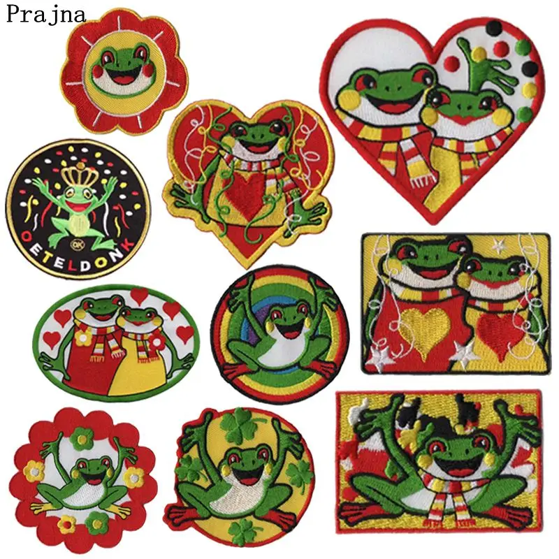 Oeteldonk Embleem Full Embroidered Frogs Carnival For Netherland Iron On Patches For Clothes Stripes Embroidered Patch Appliques
Oeteldonk Embleem Full Embroidered Frogs Carnival For Netherland Iron On Patches For Clothes Stripes Embroidered Patch Appliques