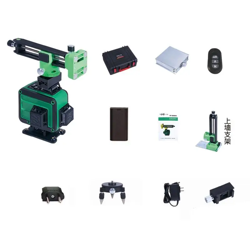 2019 New 16 lines 4D Self-Leveling 360 Horizontal And Vertical Super Powerful rotary Laser level green Beam leveling laser
2019 New 16 lines 4D Self-Leveling 360 Horizontal And Vertical Super Powerful rotary Laser level green Beam leveling laser