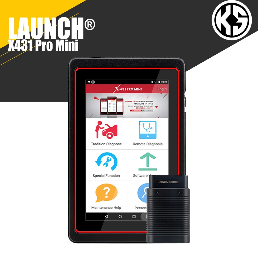 LAUNCH X431 PRO MINI Diagnostic Scanner Automotive Full System Scan tool Bluetooth Wifi OBD OBD2 Code Reader For Cars
LAUNCH X431 PRO MINI Diagnostic Scanner Automotive Full System Scan tool Bluetooth Wifi OBD OBD2 Code Reader For Cars