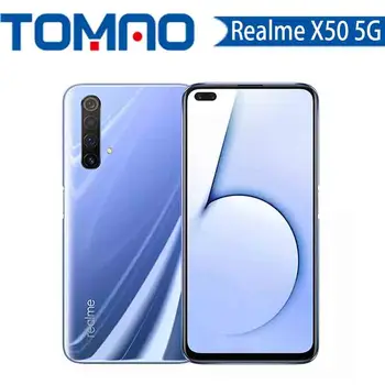 realme X50 5G Mobile Phone nfc 6.57'' Moblie Phone Snapdragon 765G 64MP Quad Camera Cellphone OPPO VOOC 30W Fast Charger 
realme X50 5G Mobile Phone nfc 6.57'' Moblie Phone Snapdragon 765G 64MP Quad Camera Cellphone OPPO VOOC 30W Fast Charger