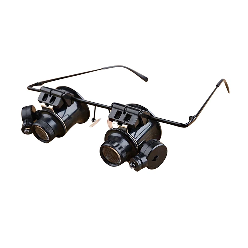 Magnifier Tool Wearing Glass 20 Times Clear Magnifying Glasses HD Lens Precise Eyeglasses Jewellery Appraisal Watch Repair Tool
Magnifier Tool Wearing Glass 20 Times Clear Magnifying Glasses HD Lens Precise Eyeglasses Jewellery Appraisal Watch Repair Tool