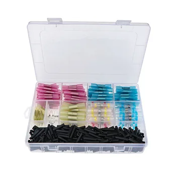 640Pcs Heat Shrink Connectors Waterproof Solder Wire Connectors Electrical Splice Heat Shrink Butt Crimp Connectors 
640Pcs Heat Shrink Connectors Waterproof Solder Wire Connectors Electrical Splice Heat Shrink Butt Crimp Connectors