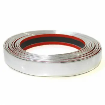5M*25MM Universal Car Chrome Styling Decoration Moulding Trim Strip Interior Exterior Soft PVC Chrome Tape Edge Protector Cover
5M*25MM Universal Car Chrome Styling Decoration Moulding Trim Strip Interior Exterior Soft PVC Chrome Tape Edge Protector Cover