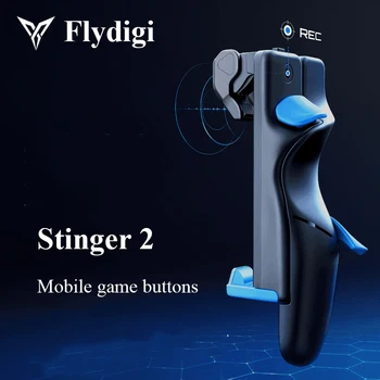 

Flydigi Shadow Stinger 2 Generation Gamepad Pubg Controller Trigger Mobile Game Button COD Six-Finger Artifact iOS Android