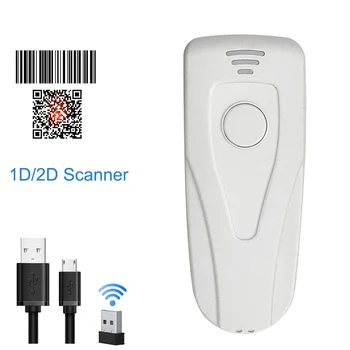Pocket Wireless Bluetooth 1D/2D Barcode Scanner Laser Portable Reader PDF417 QR Bar Code Scanner for IOS Android Windows
Pocket Wireless Bluetooth 1D/2D Barcode Scanner Laser Portable Reader PDF417 QR Bar Code Scanner for IOS Android Windows