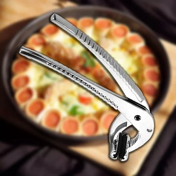 Stainless Steel Kitchen Tongs Pizza Pan Gripper Baking Pans Grip No Slip Anti Hot Pizza Pan Dish Pot Holder 
Stainless Steel Kitchen Tongs Pizza Pan Gripper Baking Pans Grip No Slip Anti Hot Pizza Pan Dish Pot Holder