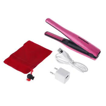 Flat Iron Ceramic Tourmaline Plate Rechargeable Hair Straightener Styling Tool
Flat Iron Ceramic Tourmaline Plate Rechargeable Hair Straightener Styling Tool
