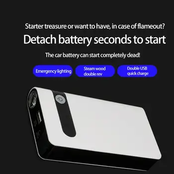 Portable New 20000mAh Emergency Power Bank 12V Car Battery Starter Power Battery Booster Buster Vehicle Battery Charger Start
Portable New 20000mAh Emergency Power Bank 12V Car Battery Starter Power Battery Booster Buster Vehicle Battery Charger Start