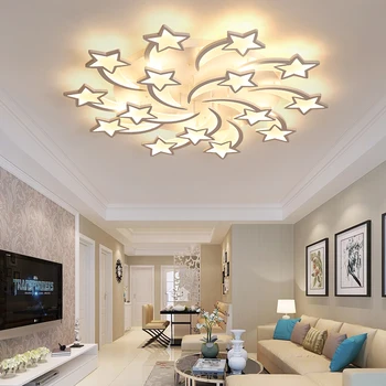Modern LED chandelier Acrylic Star Shape Lustres Light Home Lighting Fixture Art Deco Room Indoor Lamp for Living Room
Modern LED chandelier Acrylic Star Shape Lustres Light Home Lighting Fixture Art Deco Room Indoor Lamp for Living Room