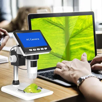 LCD Digital Microscope 4.3 inch 50X-1000X Magnification Zoom HD 1080P 2 Megapixels Compound USB Video Camera Microscope
LCD Digital Microscope 4.3 inch 50X-1000X Magnification Zoom HD 1080P 2 Megapixels Compound USB Video Camera Microscope