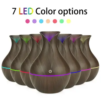 Electric Humidifier Aroma Oil Diffuser Ultrasonic Wood Air Humidifier USB Cool Mini Mist Maker LED Lights for Home Office
Electric Humidifier Aroma Oil Diffuser Ultrasonic Wood Air Humidifier USB Cool Mini Mist Maker LED Lights for Home Office