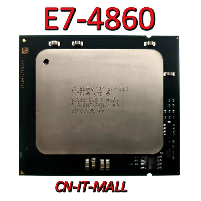 Pulled Xeon E7-4860 Server cpu 2.26G 24M 10Core 20 Thread LGA1567 Processor | Компьютеры и офис