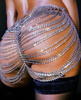 Shiny Rhinestones Mini Skirt Sexy See Through Hollow Chains Festive Carnival diamond Skirt Women Party Skirt Club wear
Shiny Rhinestones Mini Skirt Sexy See Through Hollow Chains Festive Carnival diamond Skirt Women Party Skirt Club wear