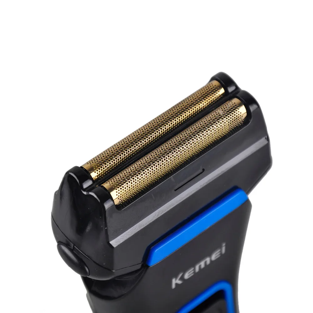 Kemei Cordless Electric Trimmer Men's Rechargeable Reciprocating Double