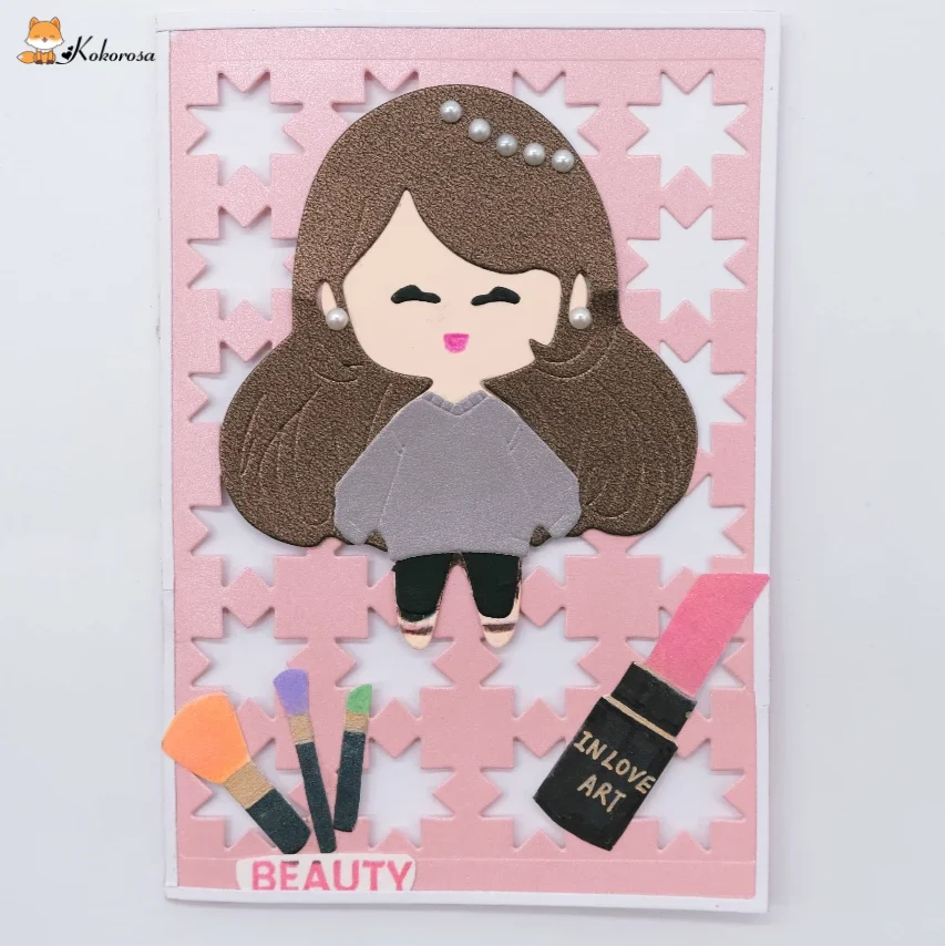 Kokorosa Cutting Dies Metal Dies Girl and Life Die Scrapbooking Album Card Making Embossing Stencil Decor Diecuts
Kokorosa Cutting Dies Metal Dies Girl and Life Die Scrapbooking Album Card Making Embossing Stencil Decor Diecuts