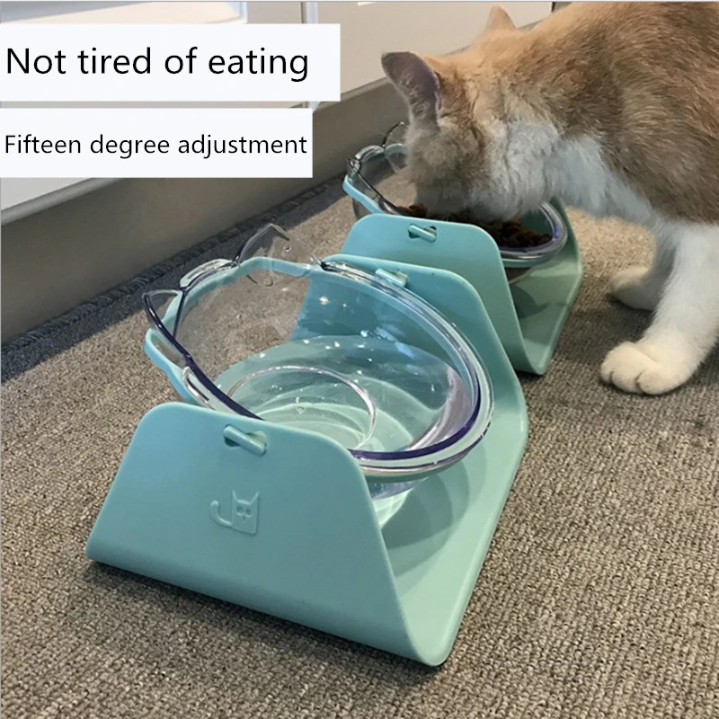 1PC15 degree adjustable cat bowl protection cervical food bowl pet food trough cat and dog food tray feeder tableware
1PC15 degree adjustable cat bowl protection cervical food bowl pet food trough cat and dog food tray feeder tableware