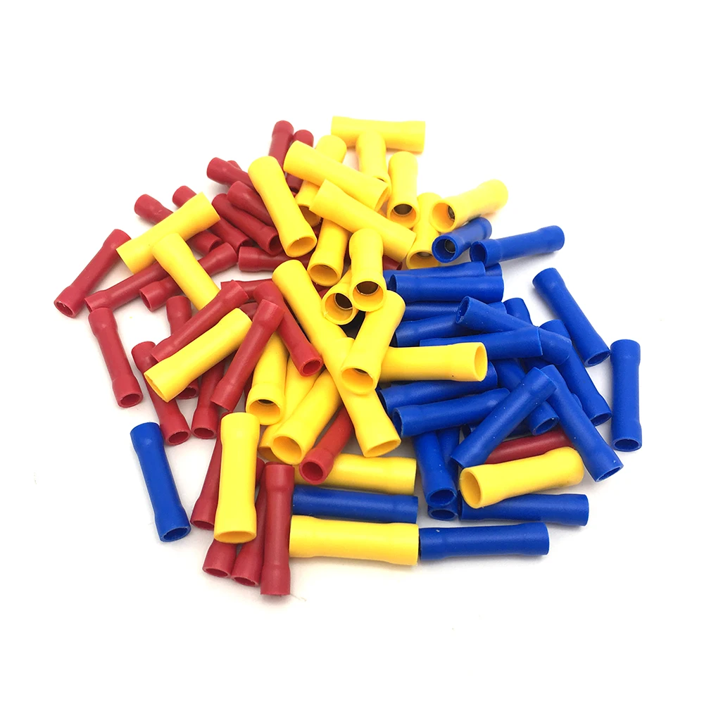 50/100pcs BV1 BV2 BV5 Insulated Crimp Terminals Electrical Crimping Terminal Connectors for Wire Cable
50/100pcs BV1 BV2 BV5 Insulated Crimp Terminals Electrical Crimping Terminal Connectors for Wire Cable