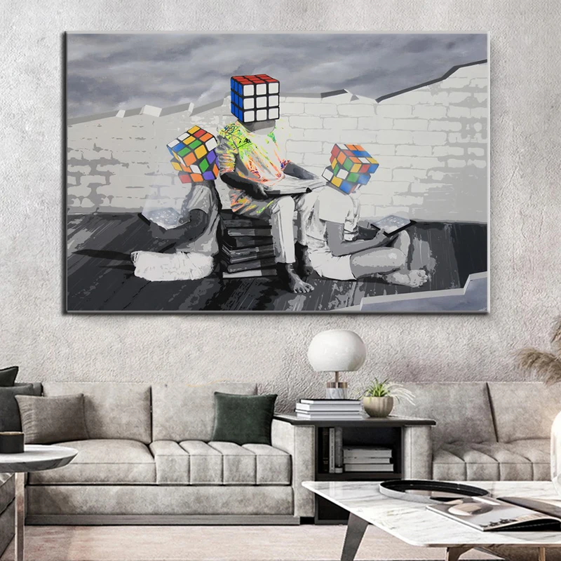Banksy Art Canvas Print Painting Street Graffiti Poster and Prints Abstract Wall Art Picture for Living Room Home Decor Mural
Banksy Art Canvas Print Painting Street Graffiti Poster and Prints Abstract Wall Art Picture for Living Room Home Decor Mural