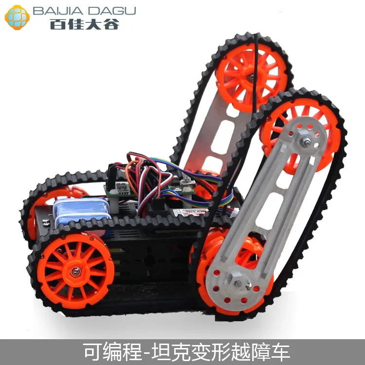 Tracked Tank Intelligent Car Remote Control Obstacle Avoidance Robot Chassis Kit Programming Diy Maker Education Completed
Tracked Tank Intelligent Car Remote Control Obstacle Avoidance Robot Chassis Kit Programming Diy Maker Education Completed