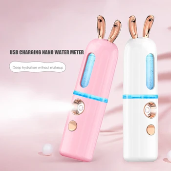 Face Sprayer Mini Rabbit Design Facial Mist Water Replenishing Instrument Hydrating Lovely 2 Colors Makeup Humidifier Beauty
Face Sprayer Mini Rabbit Design Facial Mist Water Replenishing Instrument Hydrating Lovely 2 Colors Makeup Humidifier Beauty